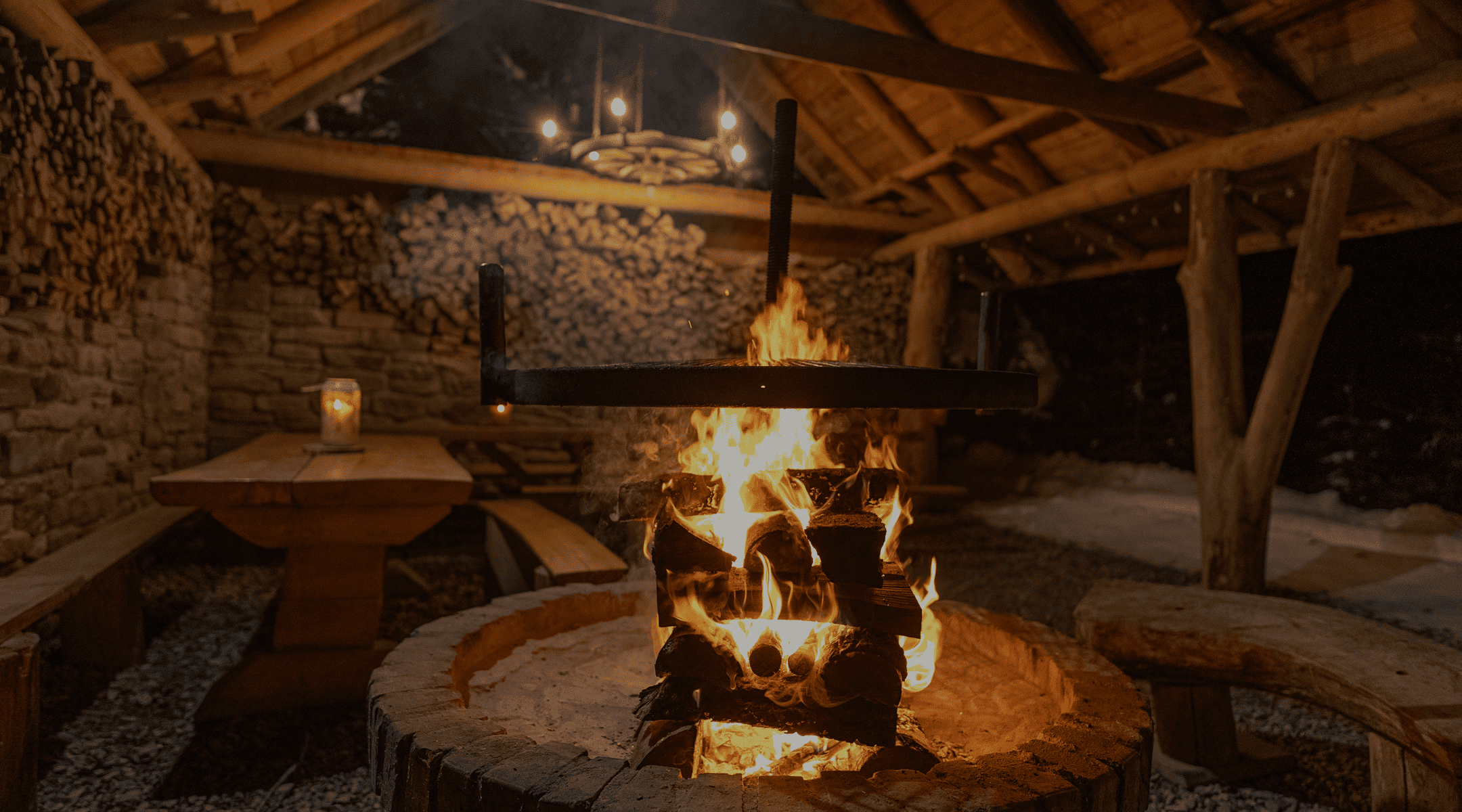 Chata grillowa i ognisko – agroturystyka w Beskidzie Niskim na wypoczynek