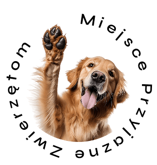 Naklejka miejsce przyjazne zwierzętom