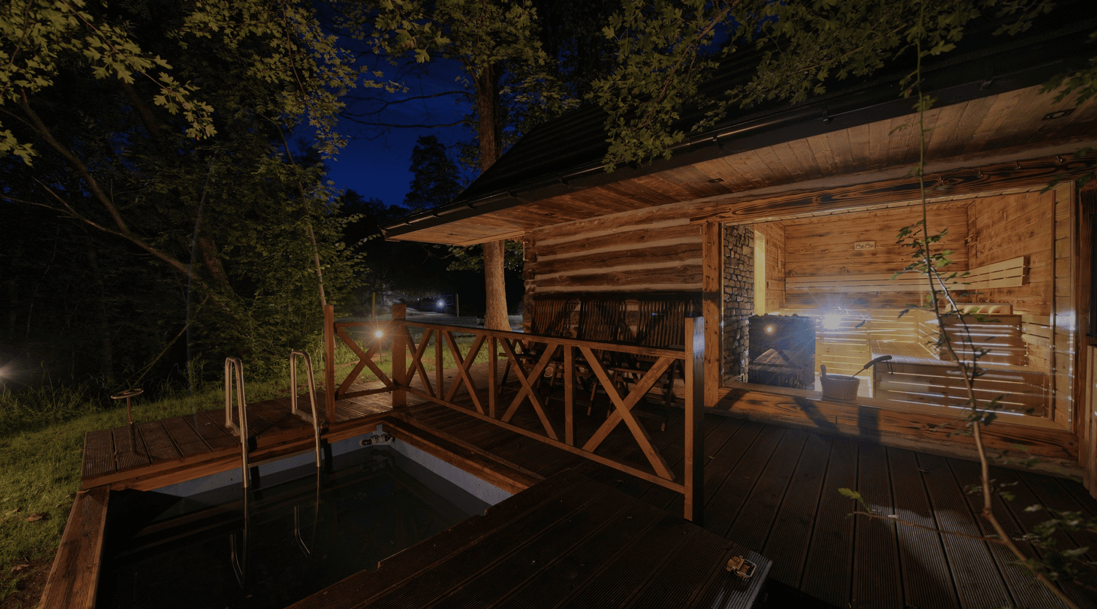 spa noclegi w gorach sauna beskid niski