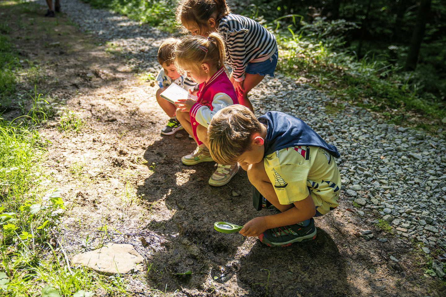 Dzieci 28 zabawa nad rzeka agroturystyka tarninowe wzgorze 2