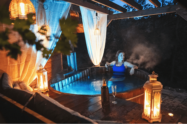 goraca balia w lesie tarninowe wzgorze 1