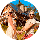 Magda i Wojtek - gospodarze Tarninowego Wzgórza