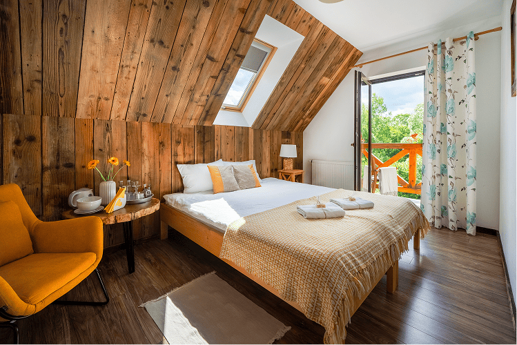 pokoj sielski pokoje w gorach wynajem beskid niski