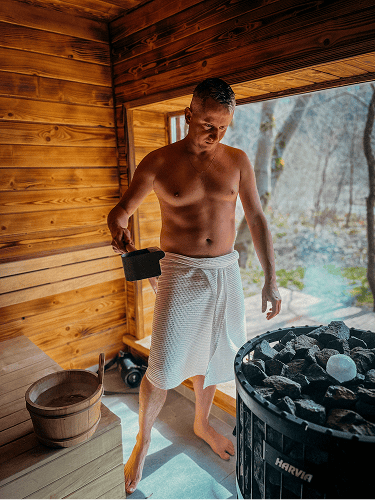 sauna w gorach beskid niski tarninowe wzgorze agroturystyka